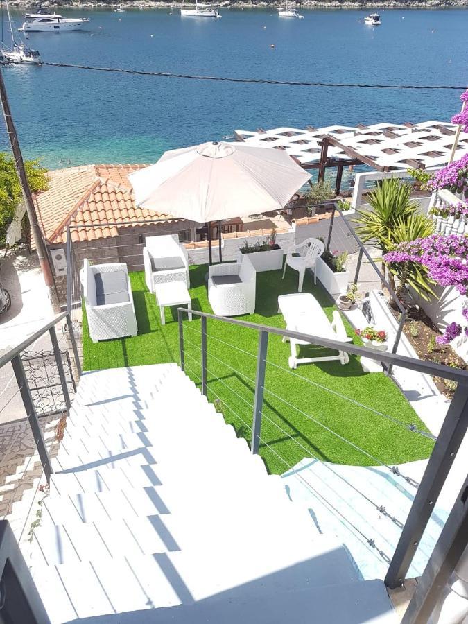 Waterfront Townhouse Sunset View With Garage Apartamento Bigovo Exterior foto
